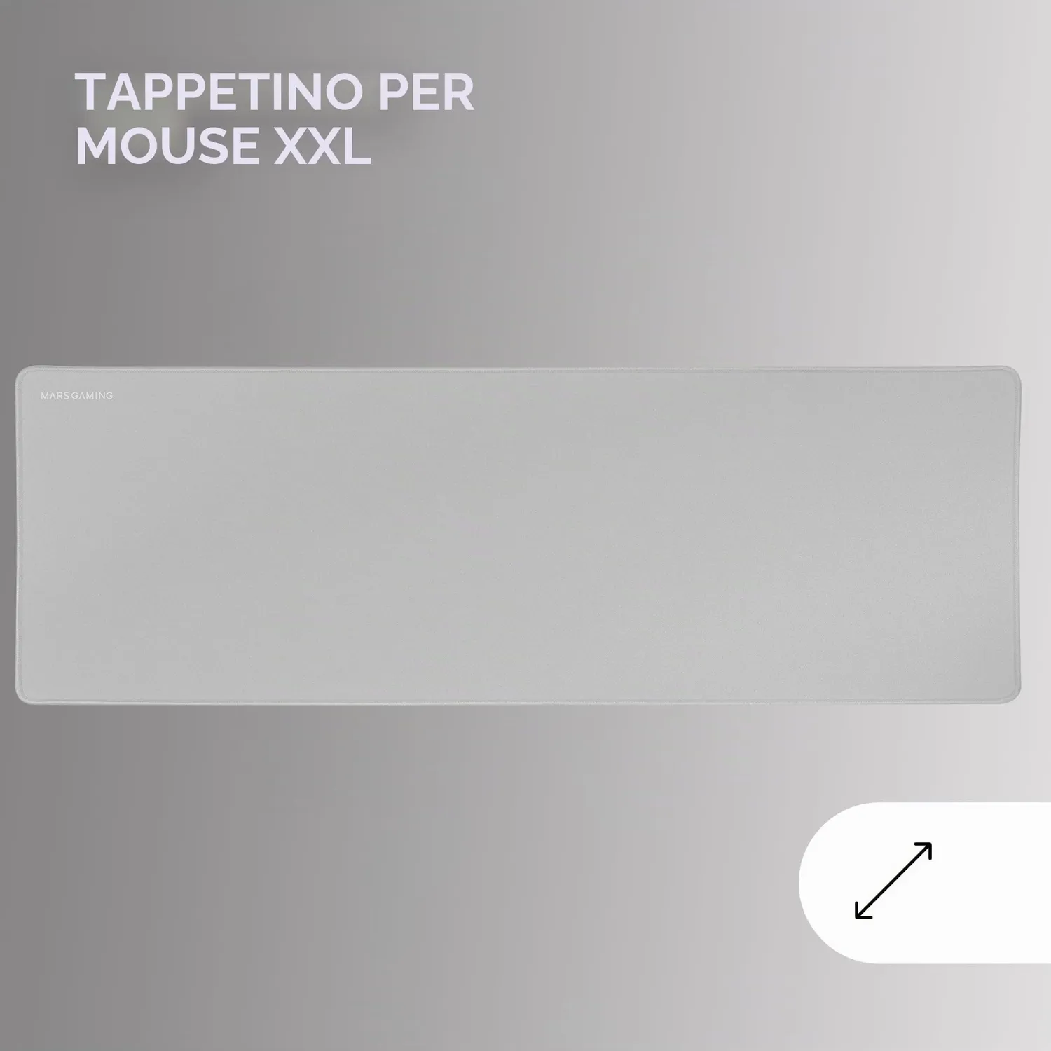 Mars Gaming MCP-RGB3 combo gaming bianco tastiera spagnola