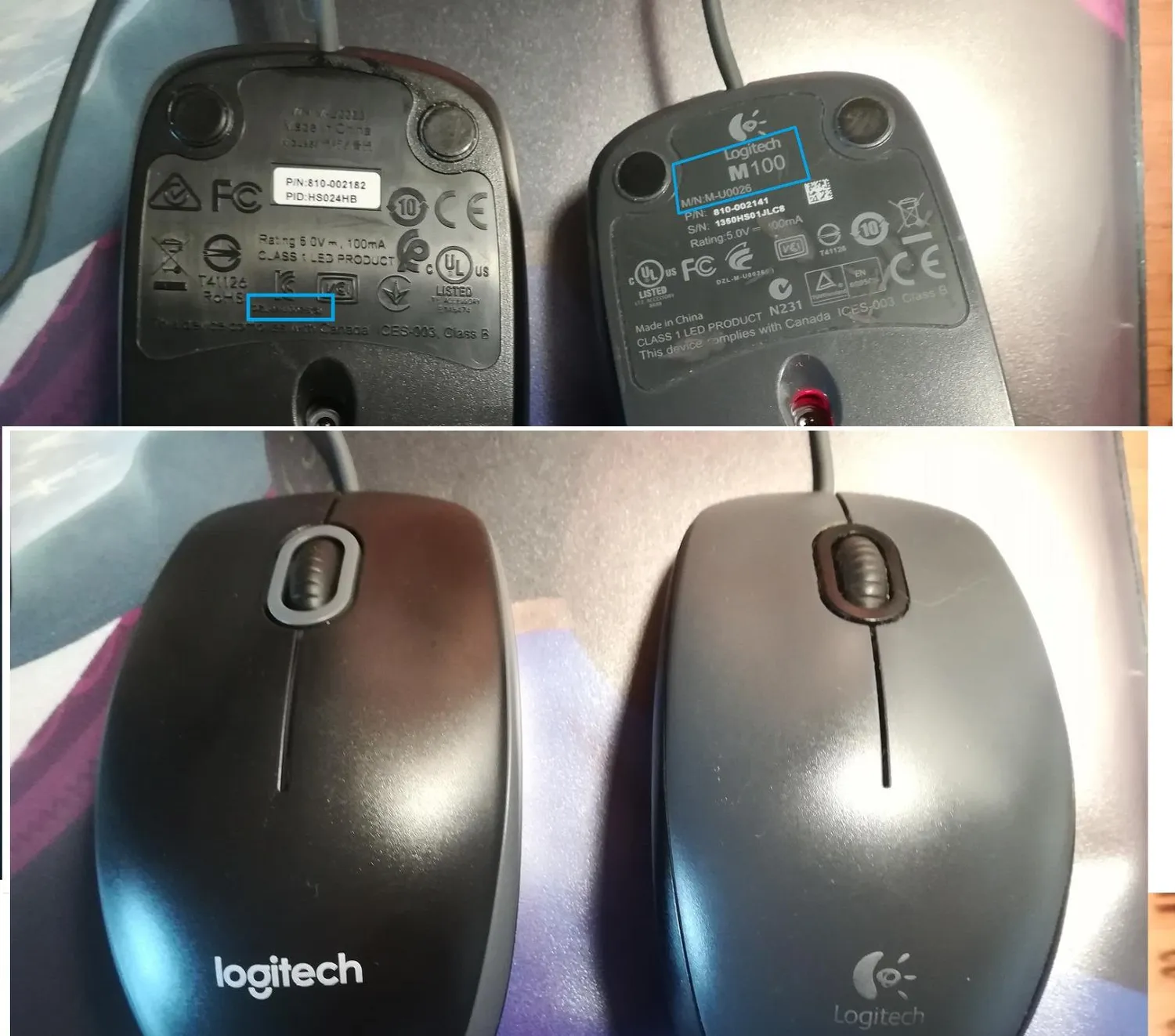 Logitech MK120 Kit Tastiera Mouse con Filo ITA USB