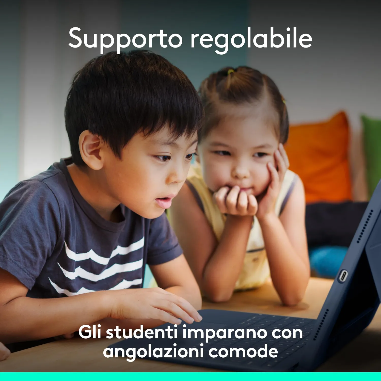 Logitech Rugged Combo 4 Touch custodia tastiera iPad ITA
