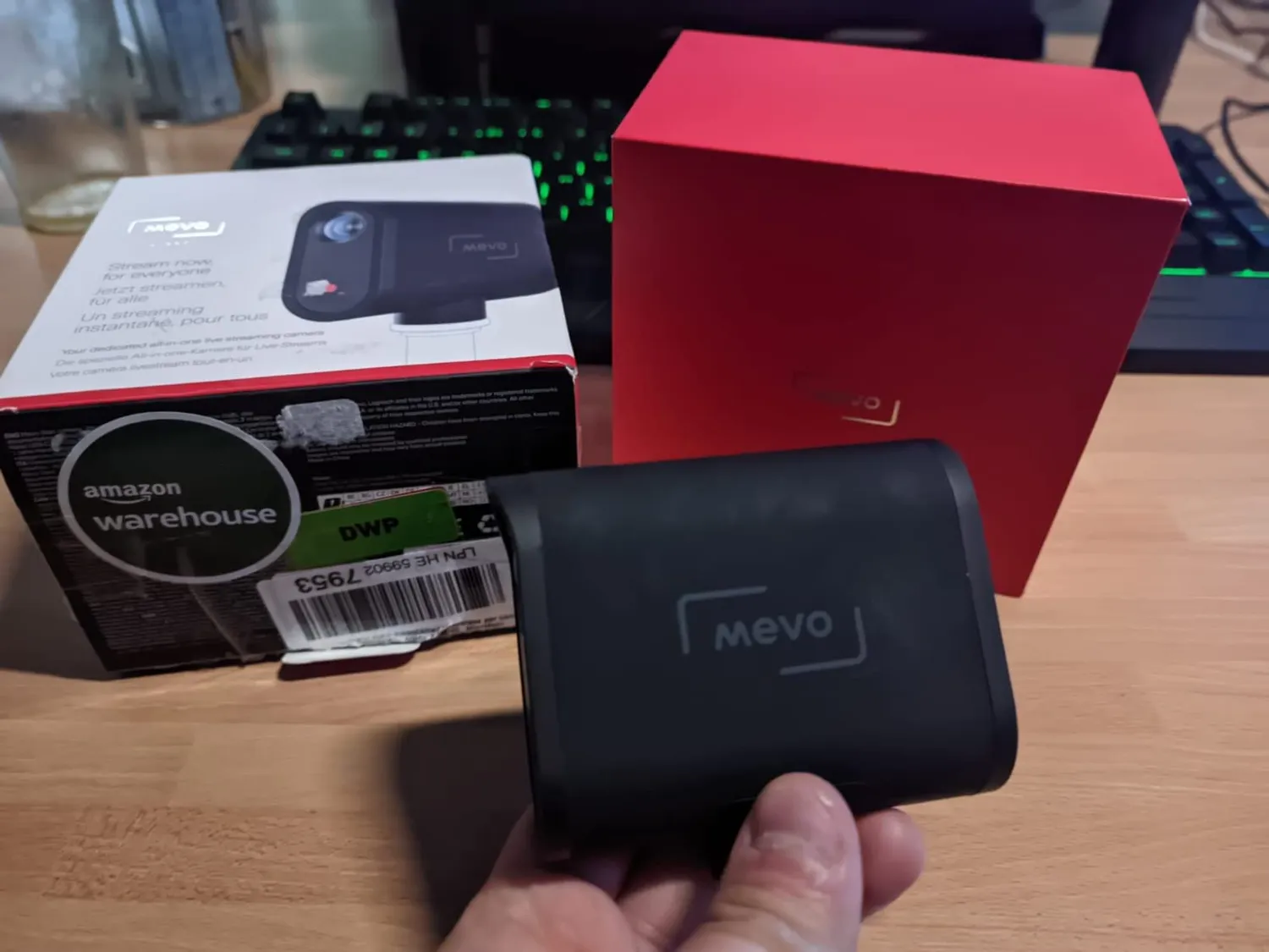 Mevo Start videocamera streaming 1080p wireless con app