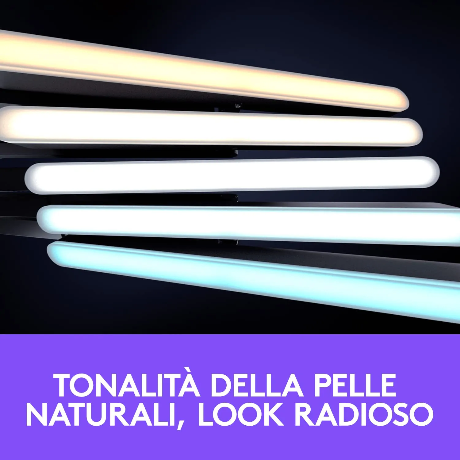 Logitech Litra Beam luce streaming LED nero TrueSoft