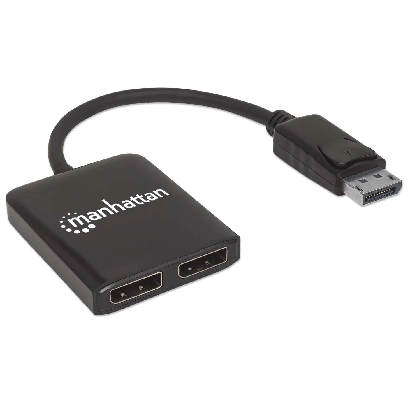 Manhattan DisplayPort a Dual DisplayPort Hub MST 4K