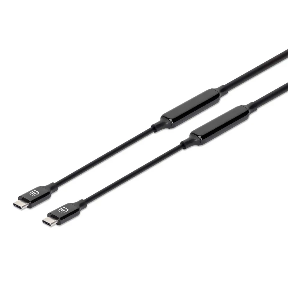 Manhattan Cavo USB-C USB-C 3 m attivo 10 Gbps 60W
