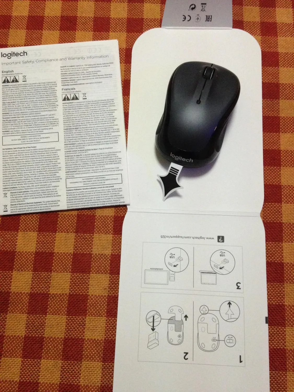 Logitech M325 Mouse Wireless Nero micro ricevitore preciso