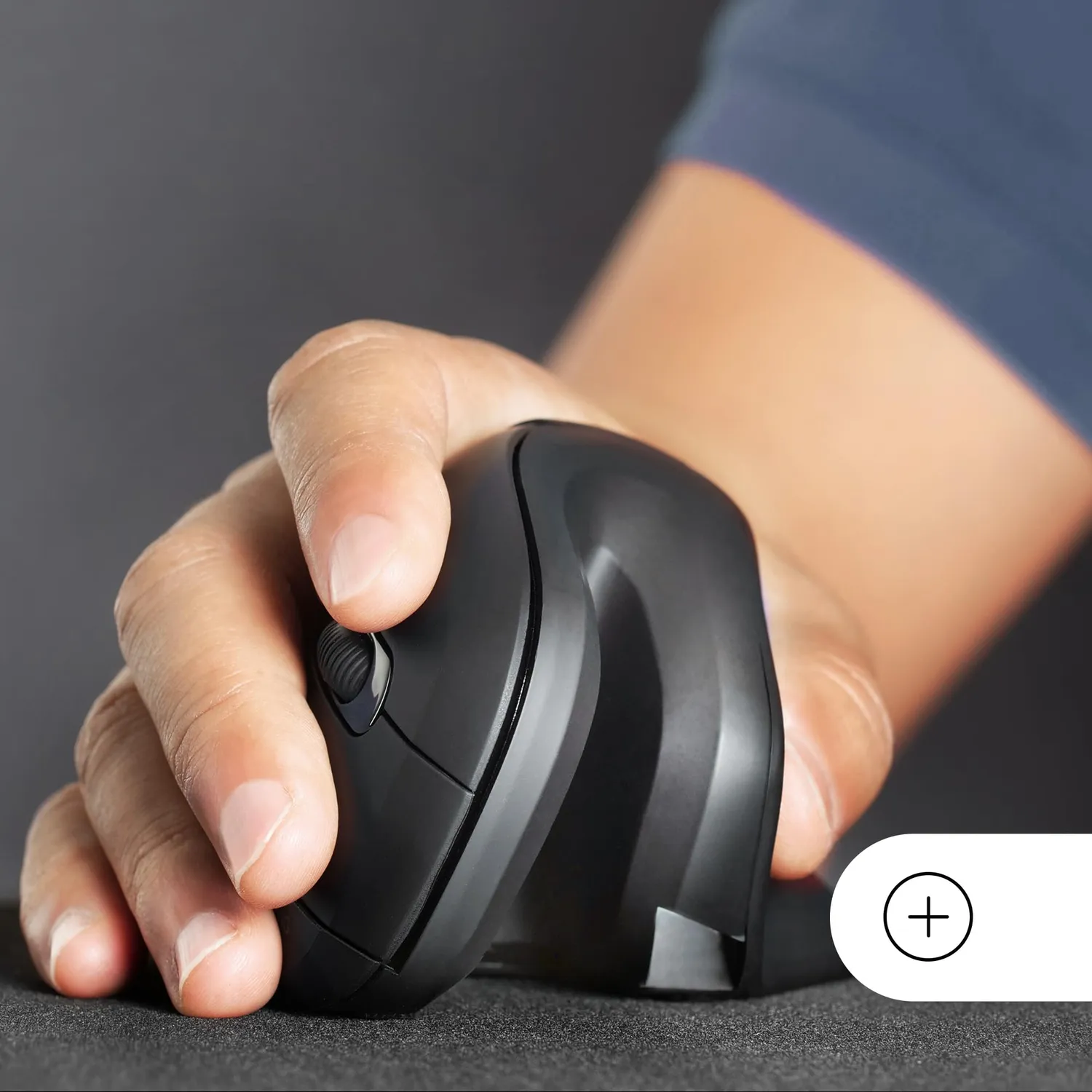 Mars Gaming MMW-ERGOPRO mouse verticale wireless nero 3200 DPI