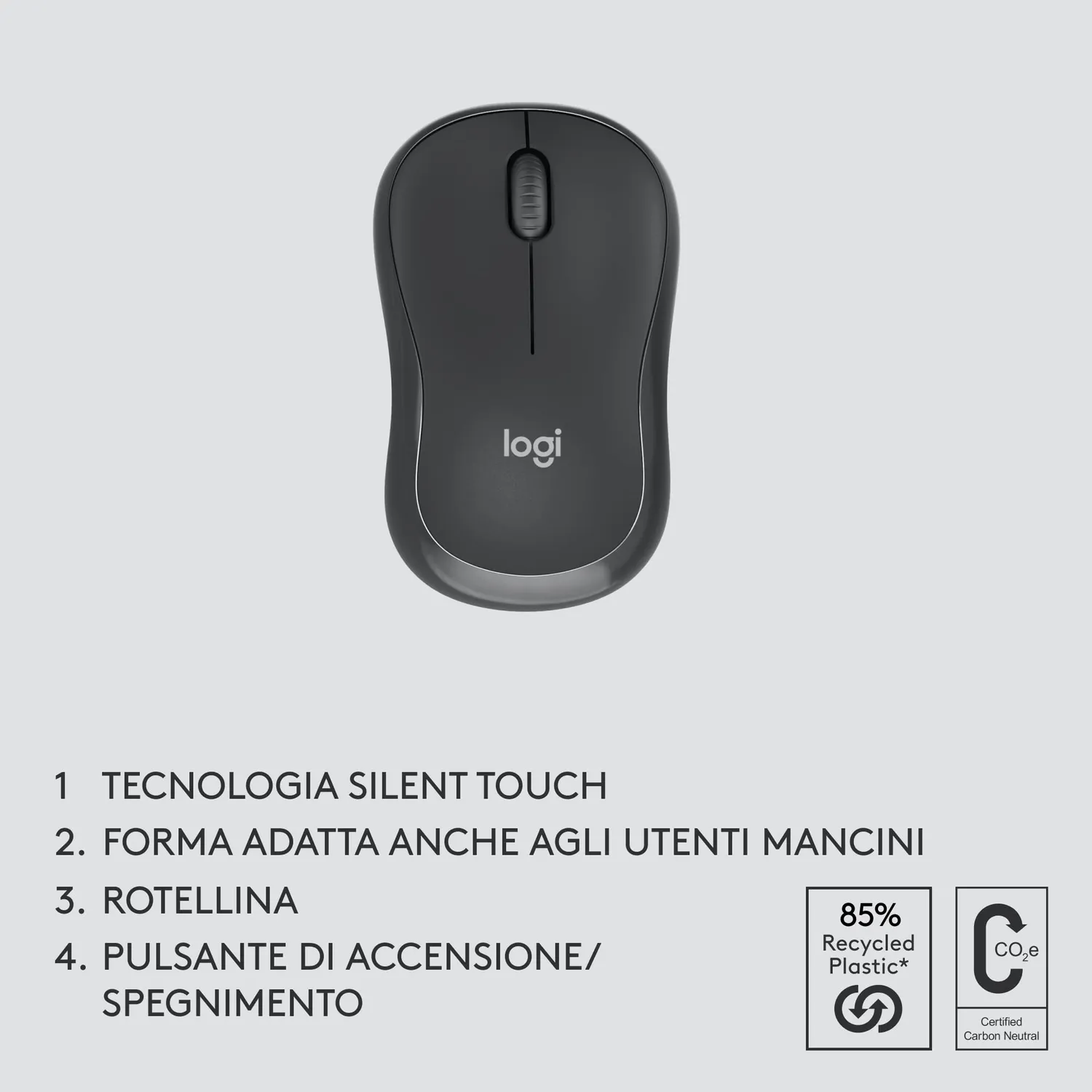 Logitech MK370 Combo tastiera e mouse wireless ITA QWERTY