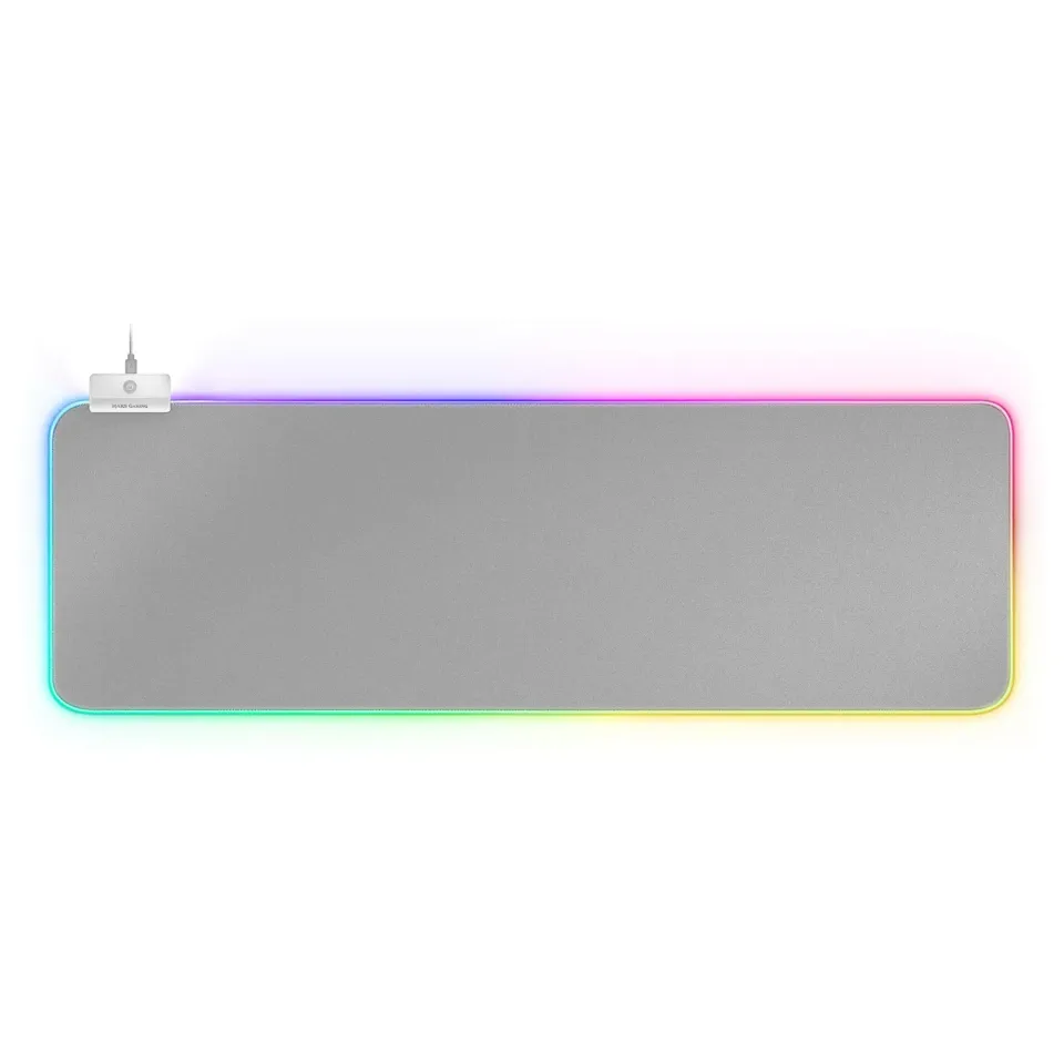Mars Gaming MMPRGB2S tappetino mouse XXL RGB bianco hub USB