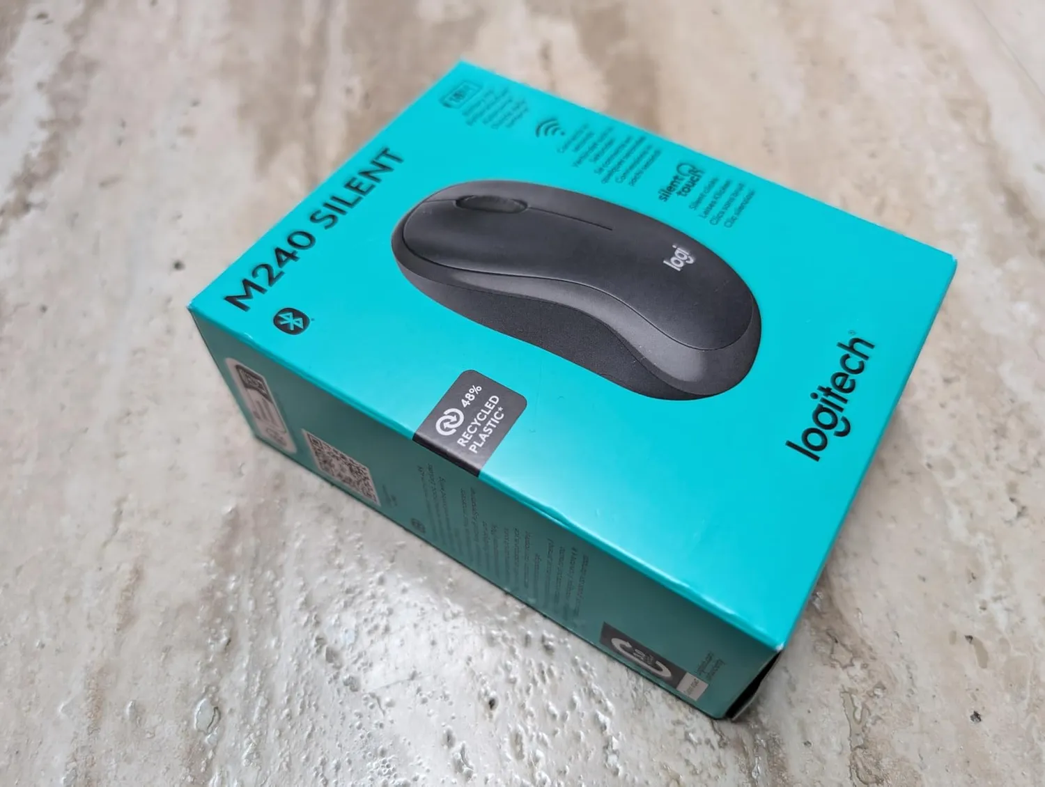 Logitech M240 mouse wireless rosa silenzioso Bluetooth
