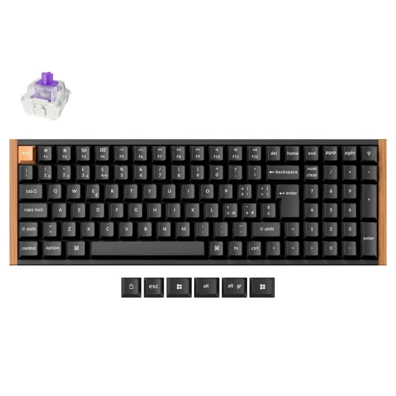 Keychron K4 HE ISO-ITA tastiera magnetica Nero 96%