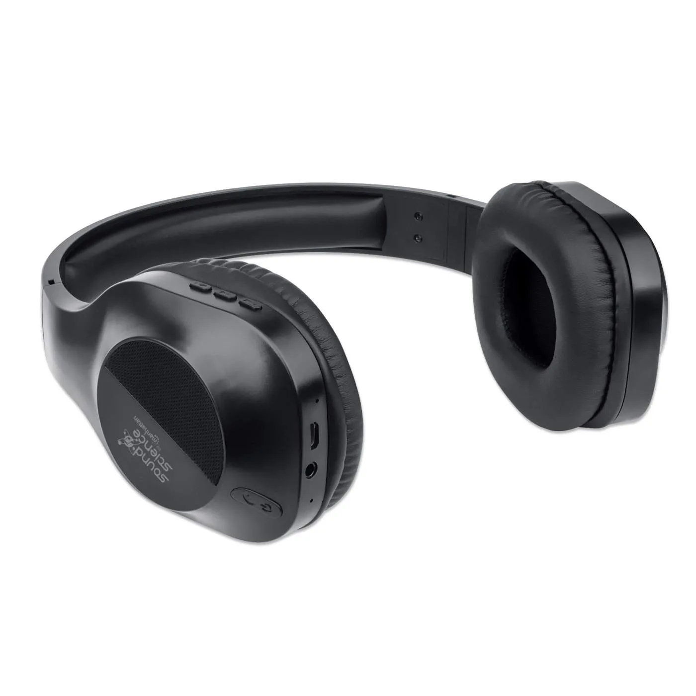 Manhattan Sound Science cuffie bluetooth over-ear nere
