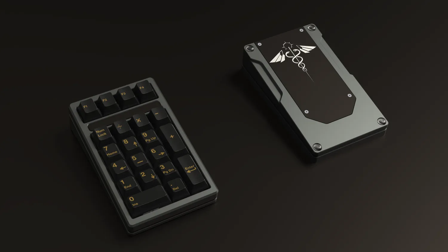 CoffeeKeys Hermes numpad hotswap QMK Top-Mount