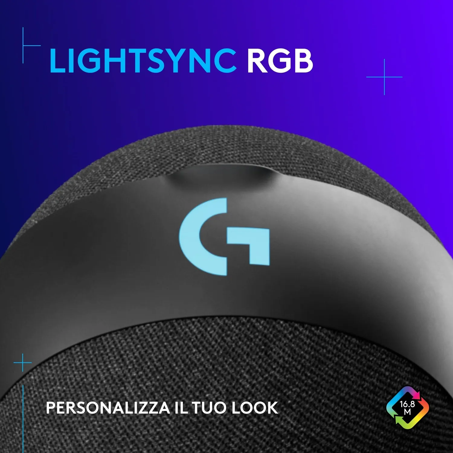 Logitech G Yeti Orb microfono USB nero RGB