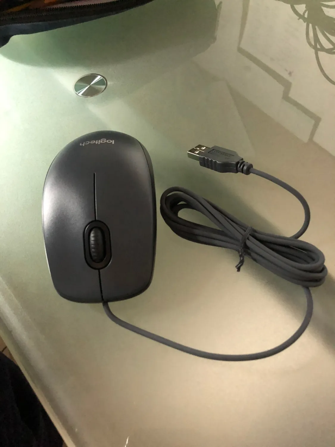 Logitech M90 mouse con filo USB nero 1000 DPI