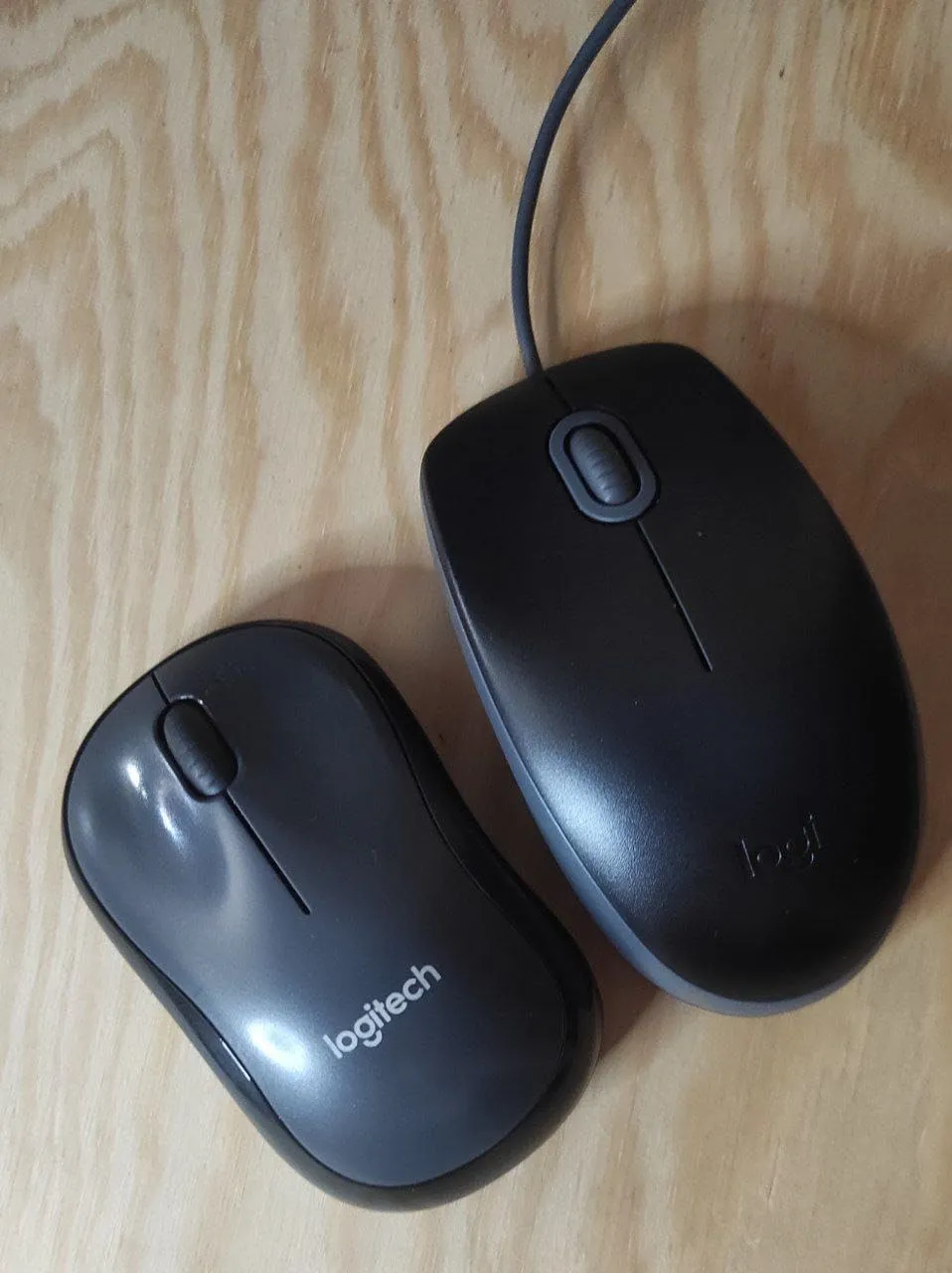 Logitech B110 mouse USB con filo silenzioso