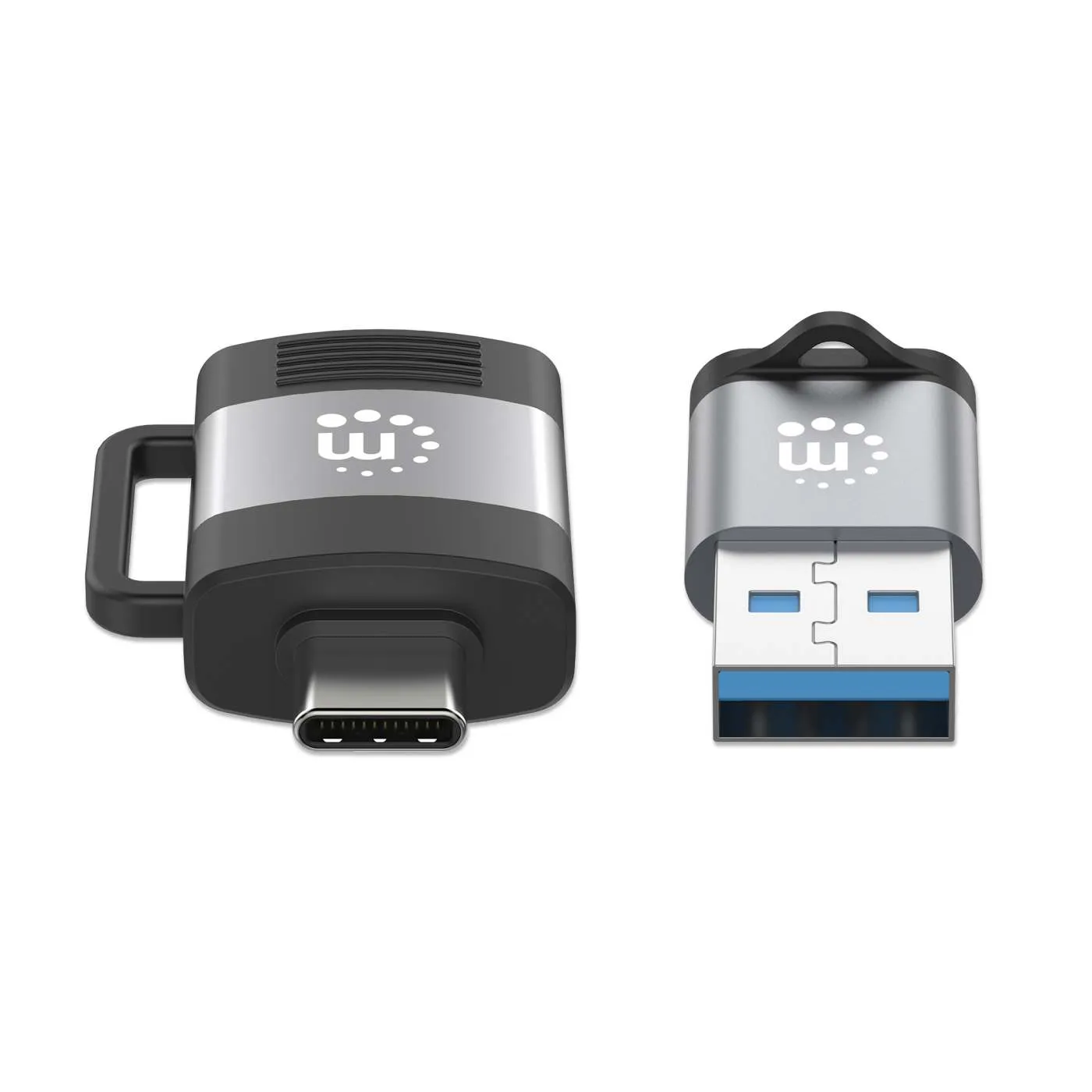 Manhattan set 2 adattatori USB-C USB-A 5Gbps 3A