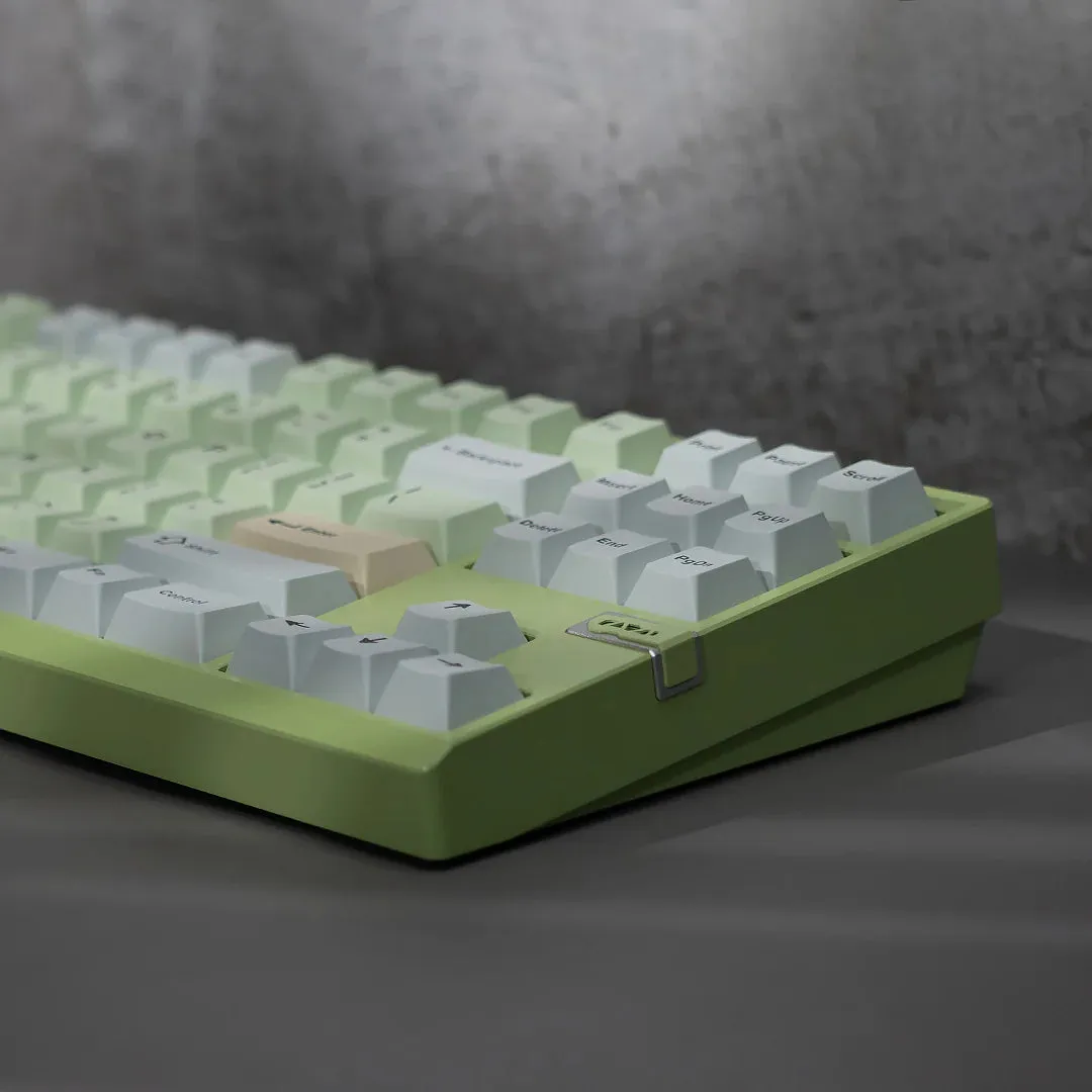 Chilkey ND TKL Milky Green tastiera meccanica tri-mode 87 tasti