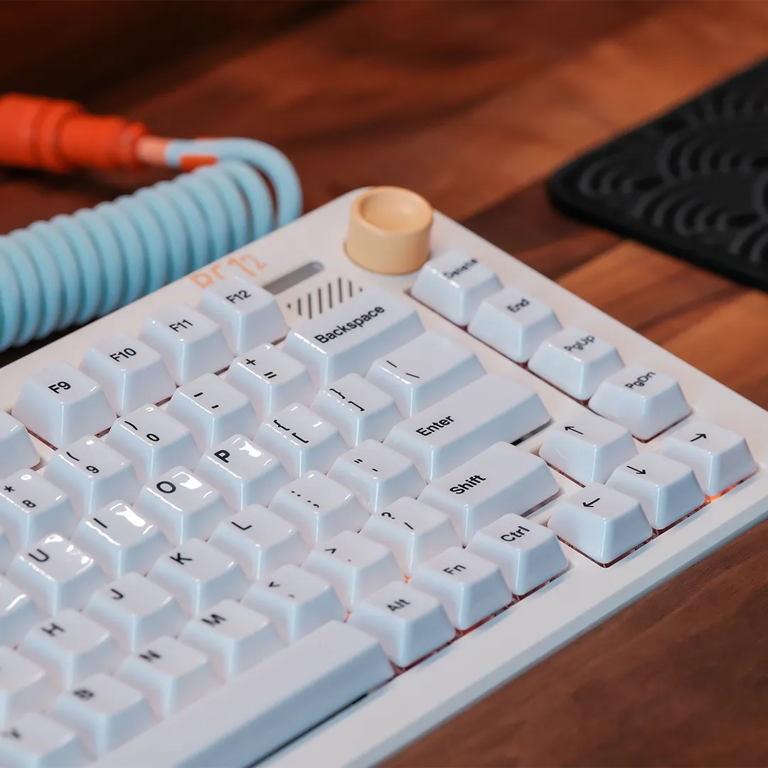Cerakey Full Set V4 White keycaps ceramica 114 tasti