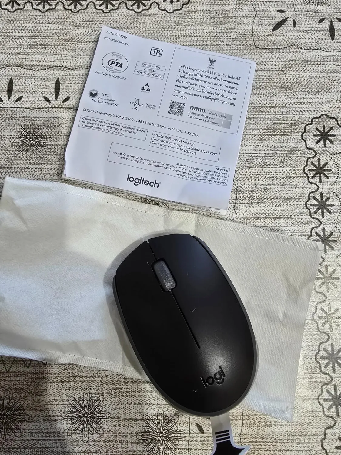 Logitech M171 mouse wireless nero 2,4 GHz ambidestro