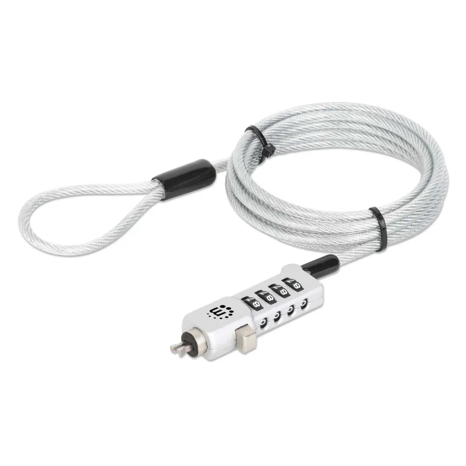 Manhattan Universal lucchetto laptop combinazione 3 in 1