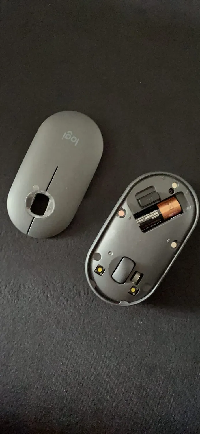 Logitech Pebble M350 mouse wireless grafite silenzioso