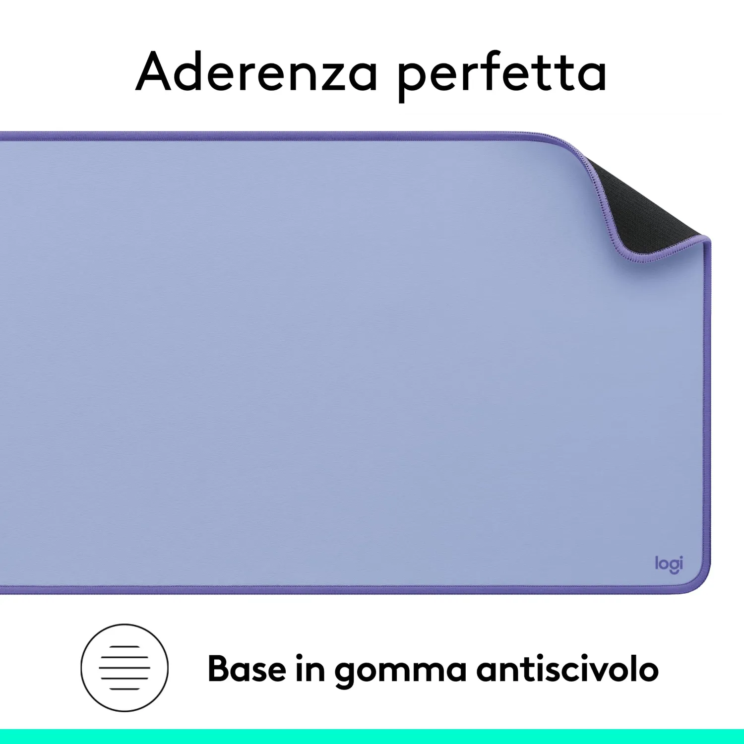 Logitech Studio Series Desk Mat tappetino mouse 30x70 antiscivolo