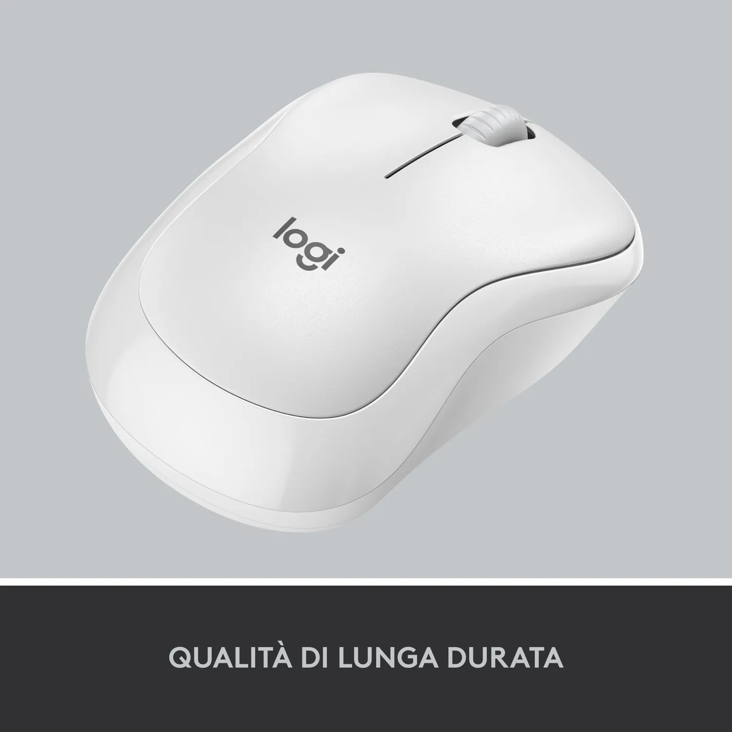 Logitech M220 Silent mouse wireless bianco silenzioso