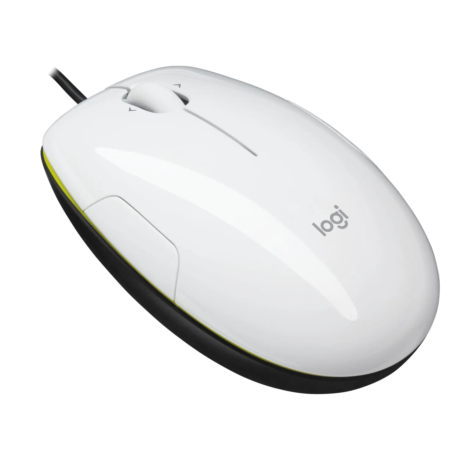 Logitech M150 mouse con filo bianco laser