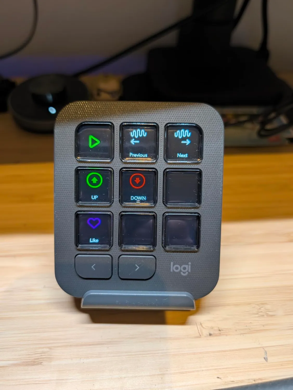 Logitech MX Keypad tastierino programmabile grigio pallido