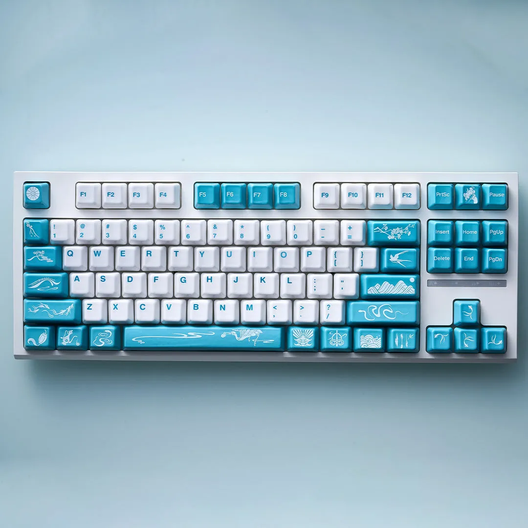 Cerakey Year of the Snake set keycap ceramica serpente