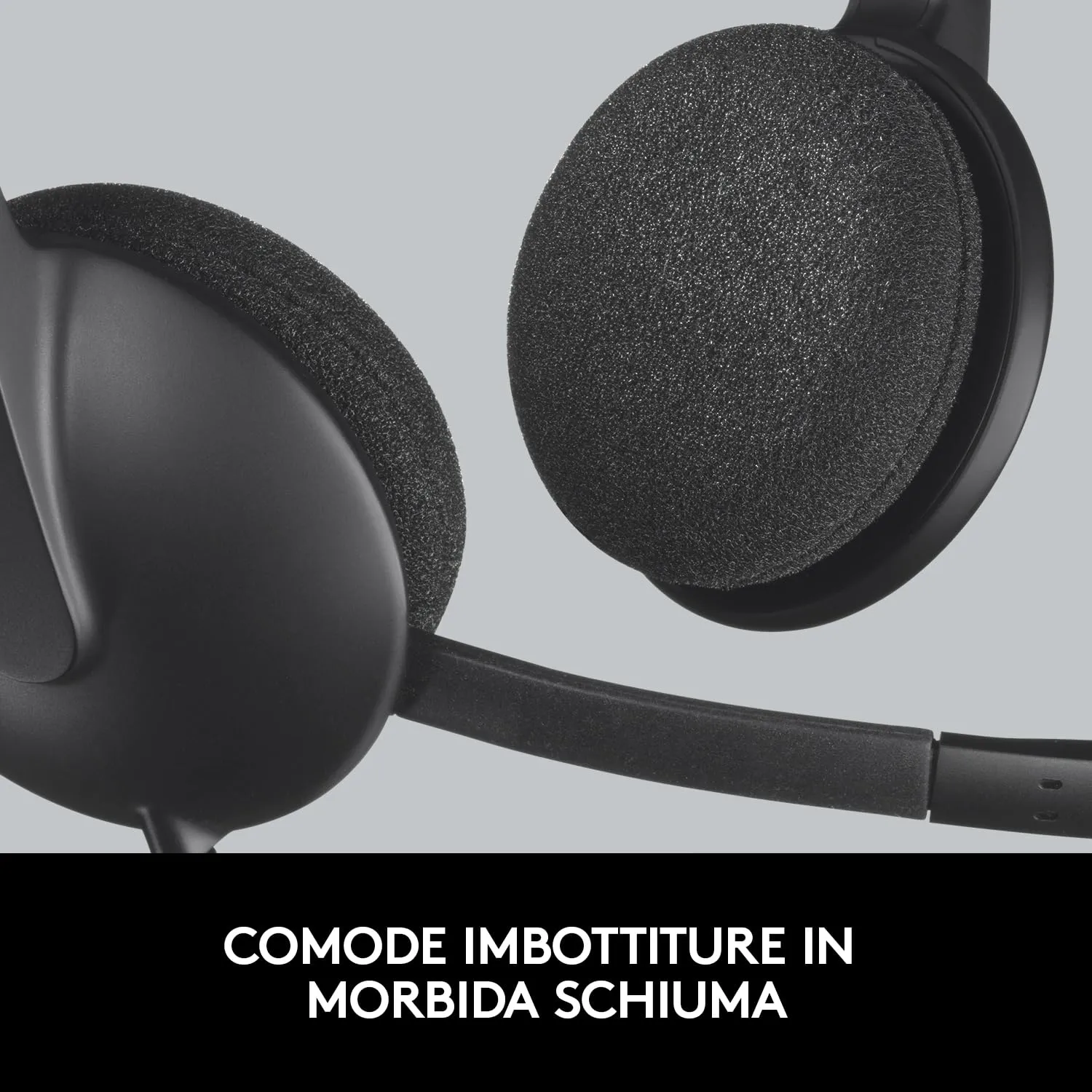 Logitech H340 Cuffie Cablate USB One Size con microfono