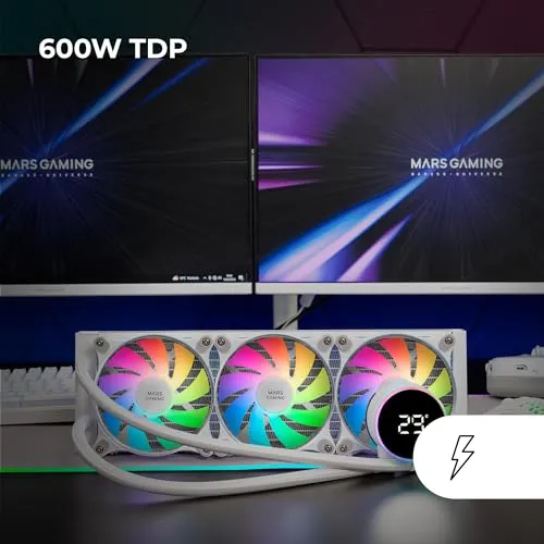 Mars Gaming ML-LCD360 dissipatore liquido bianco 360mm