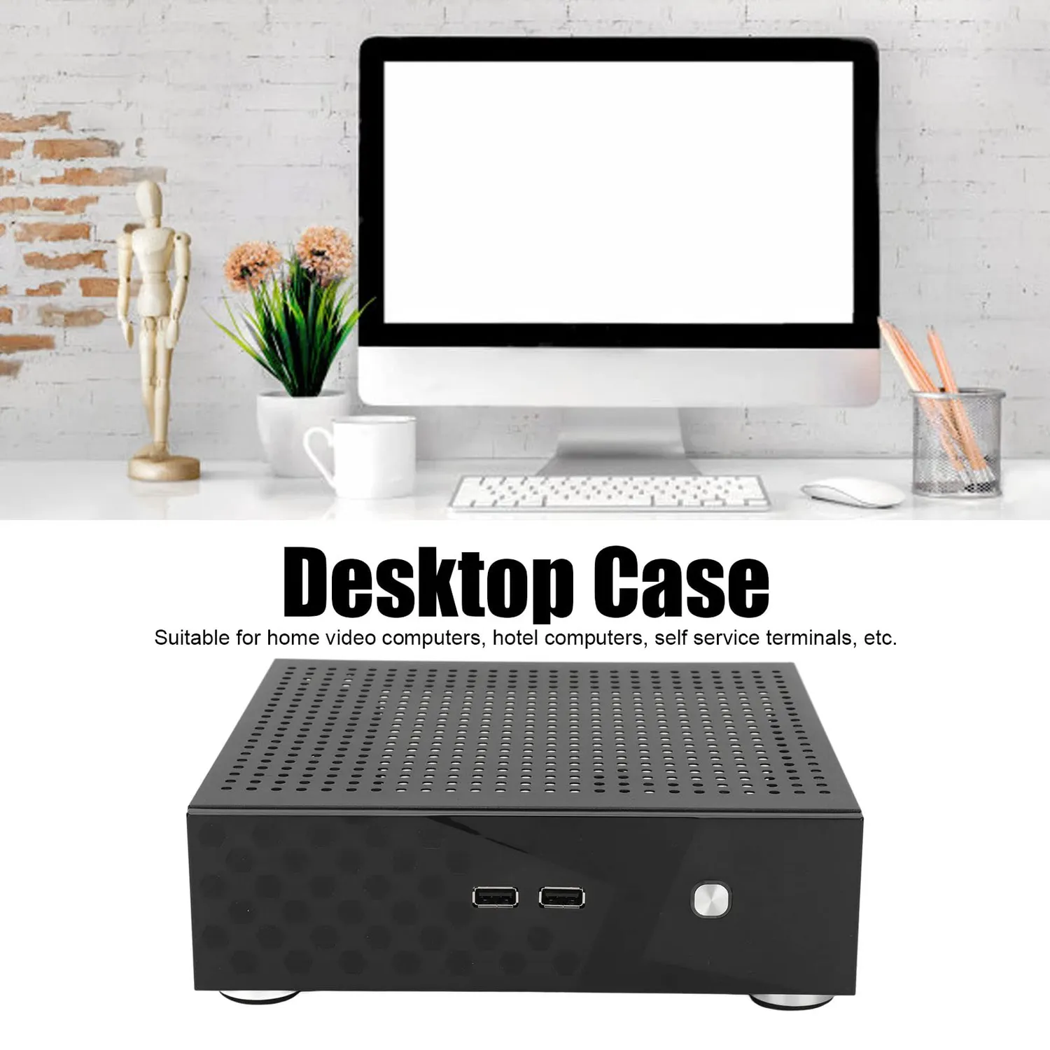 Zunate C60 case mini ITX alluminio HTPC compatto