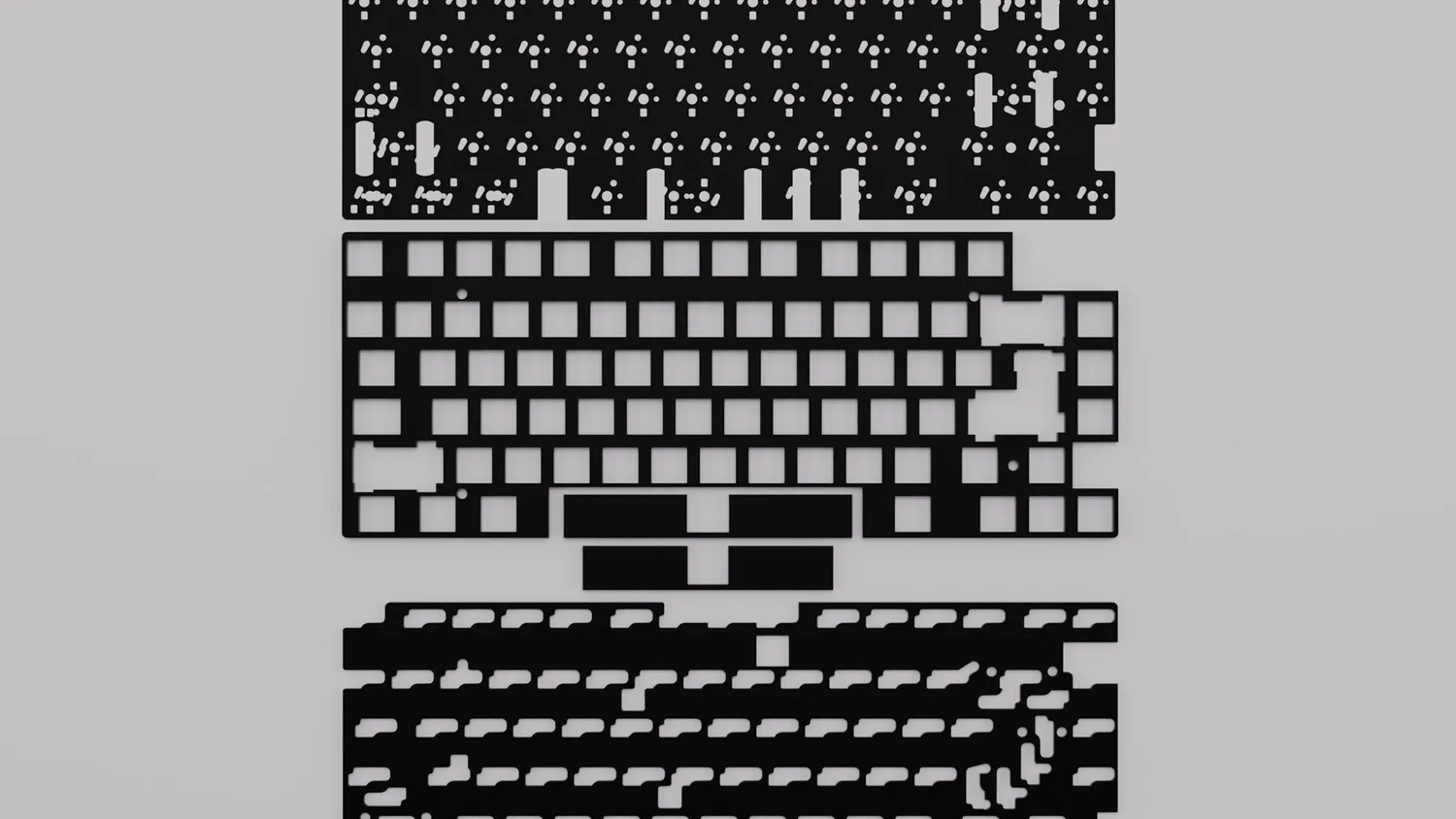 CoffeeKeys Zoom75 TIGA foam Poron smorzante