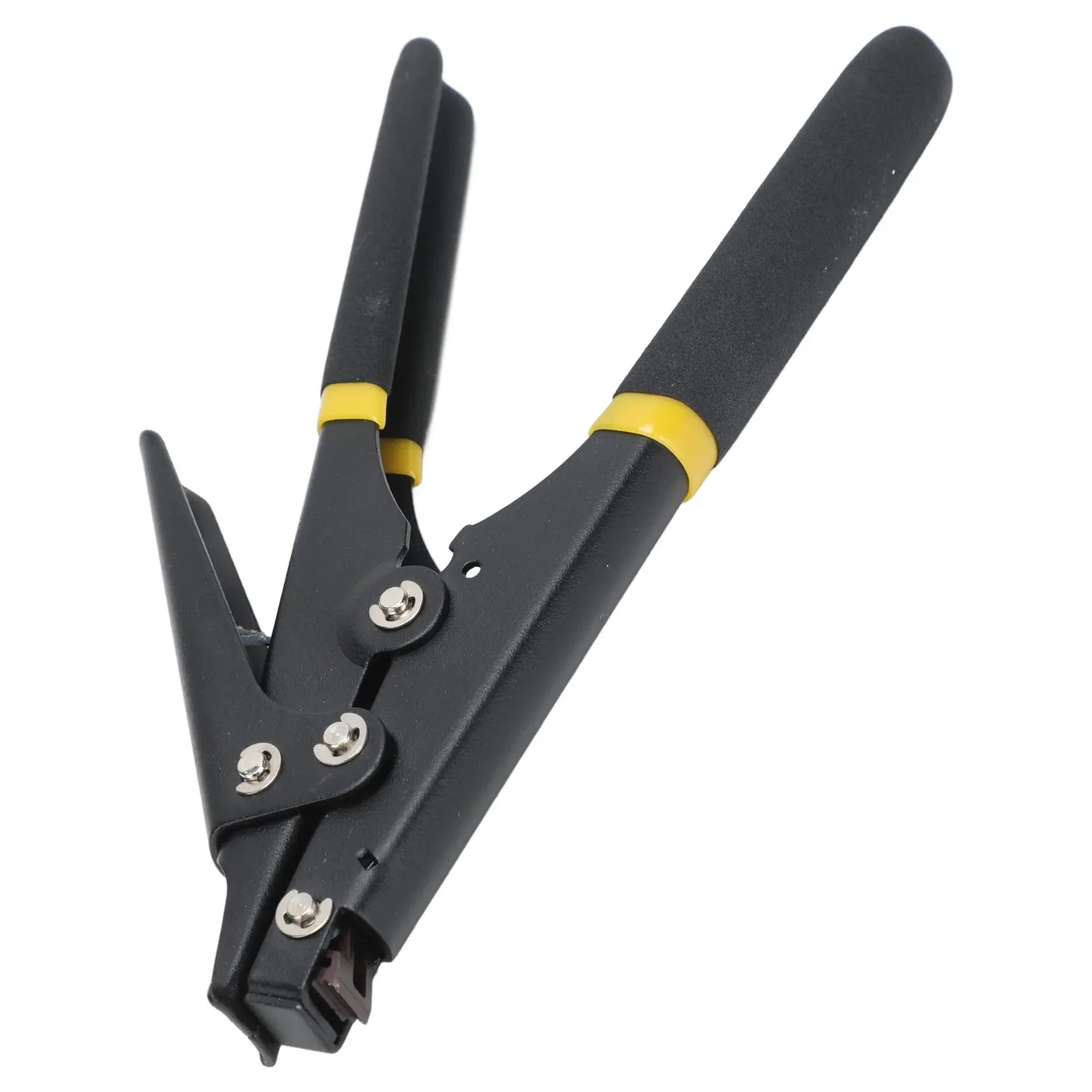 Zunate Pinza per Fascette Nylon Nera Tensione Regolabile