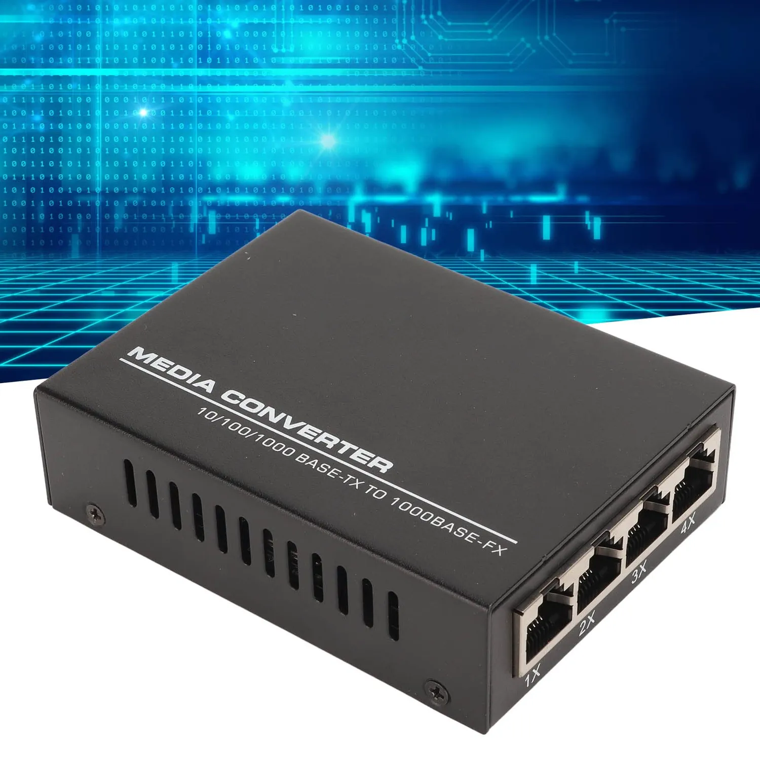 Zunate convertitore fibra-RJ45 Gigabit 10/100/1000