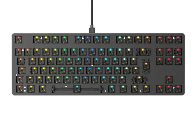 Glorious GMMK TKL tastiera barebone hot-swap ISO