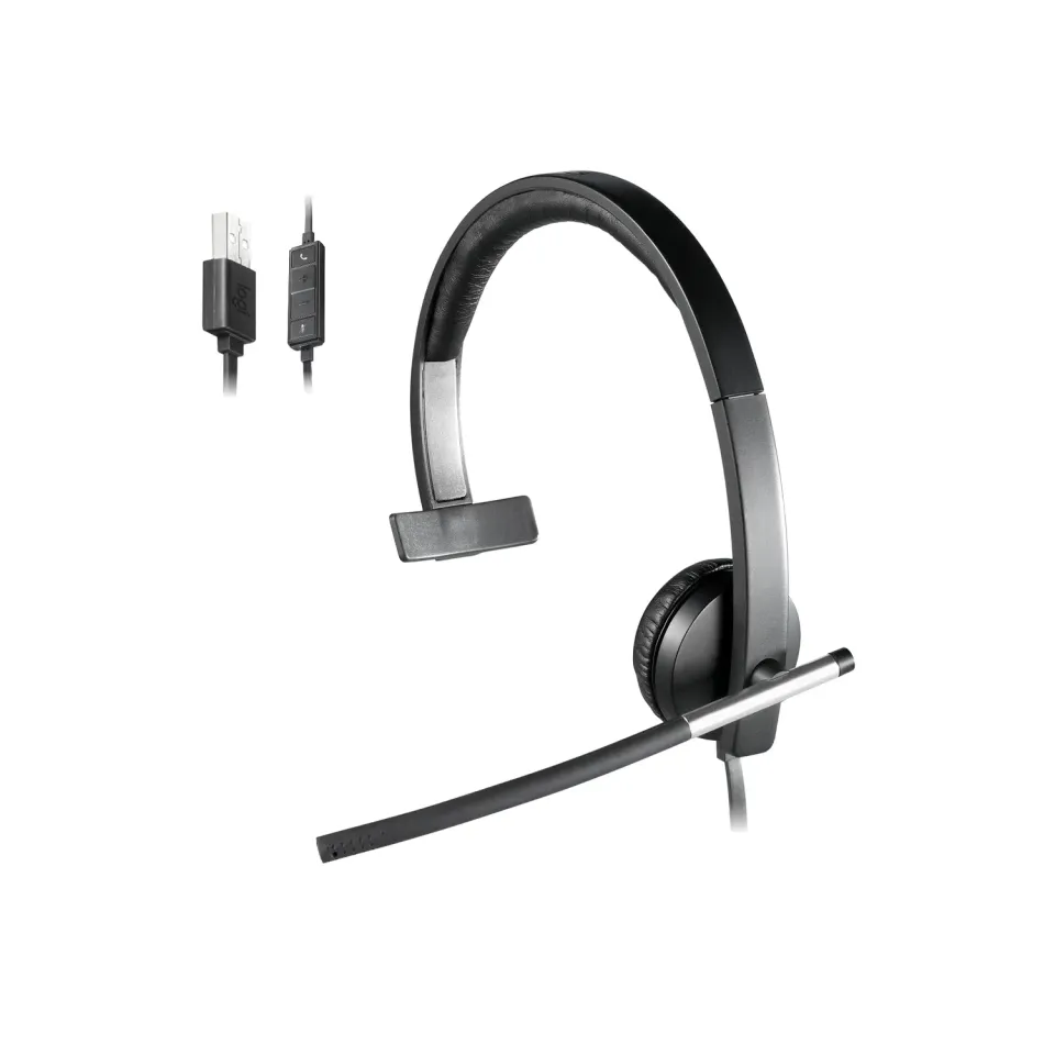 Logitech H650e cuffie cablate con microfono USB ufficio