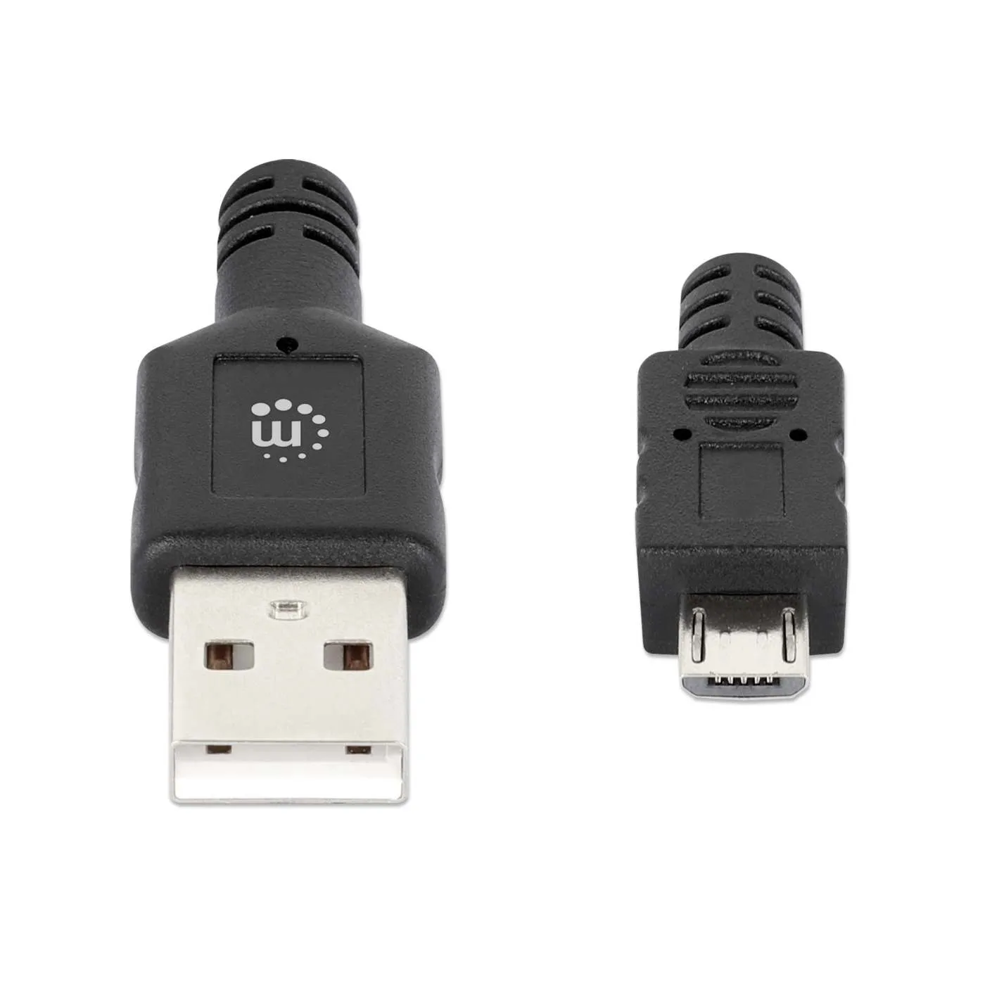 Manhattan Cavo USB 2.0 Tipo-A a Micro-B 2m 480Mbps