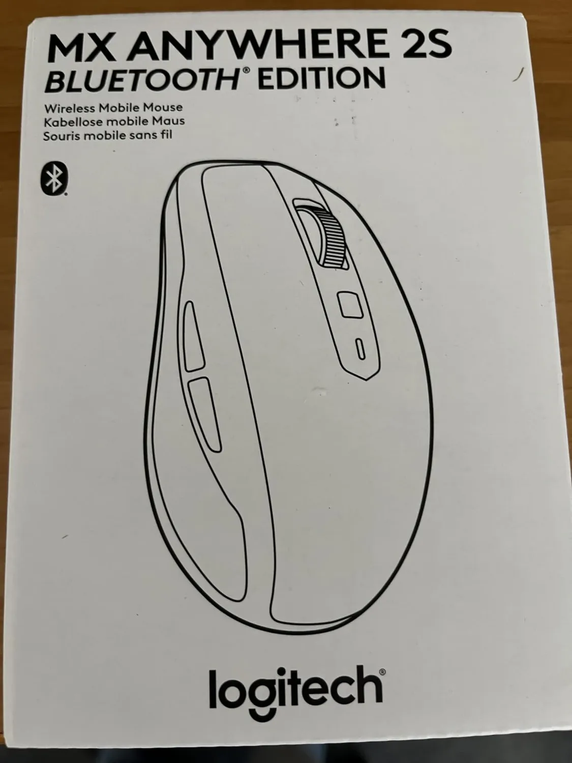 Logitech MX Anywhere 2S mouse wireless Bluetooth Darkfield