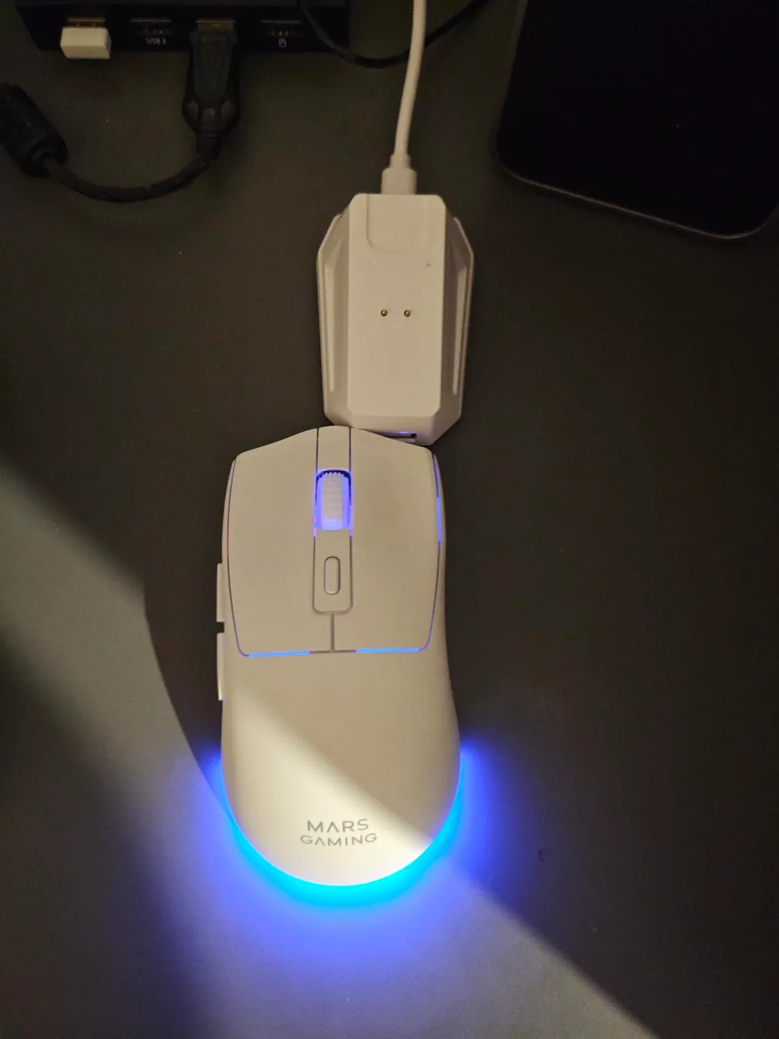 Mars Gaming MM-T3 MMT3W Mouse Wireless Bianco 14400 DPI