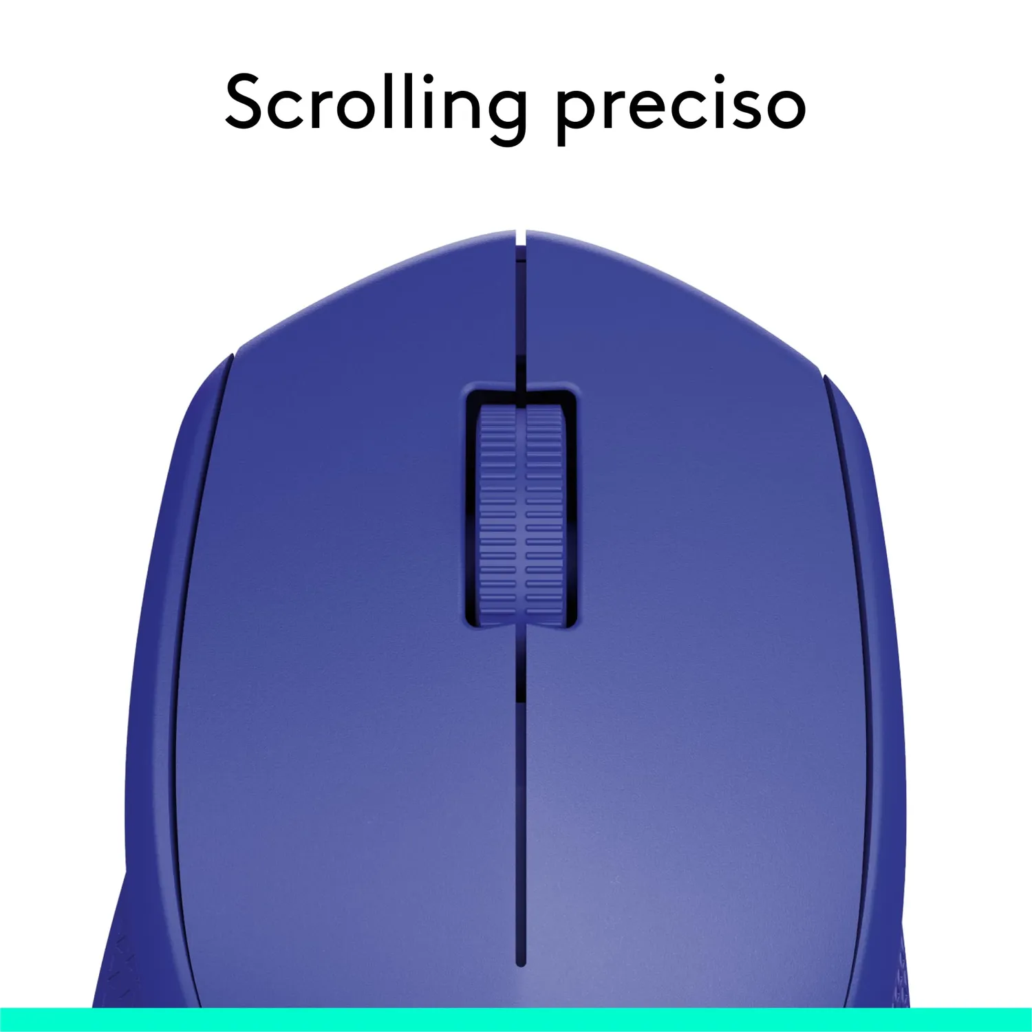 Logitech M280 mouse wireless blu 1000 DPI destrimano