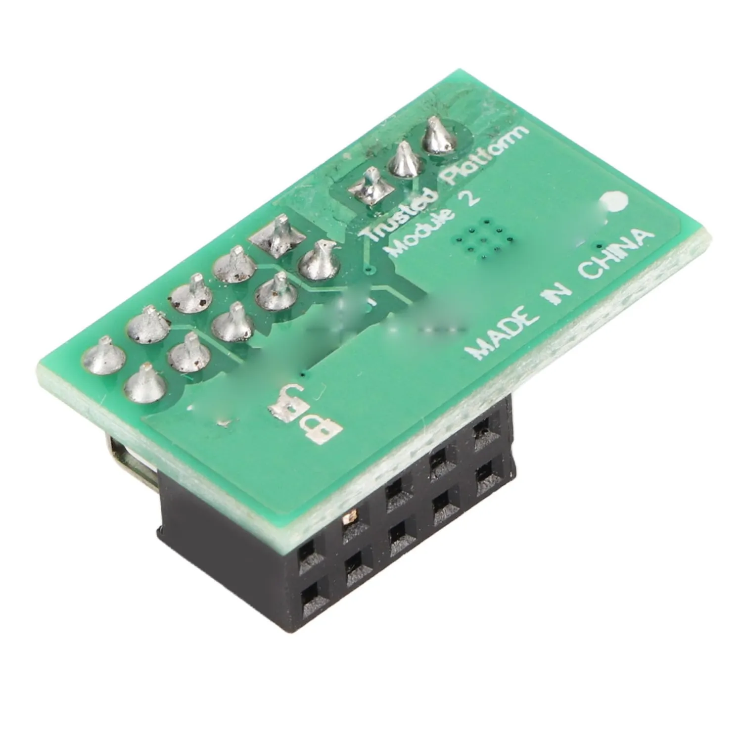 Zunate Modulo TPM 2.0 Chipset 9670 SPI 10 Pin Verticale