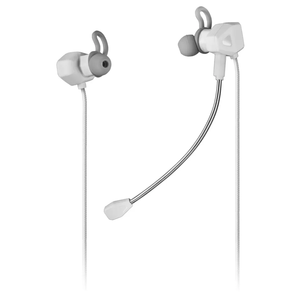 Mars Gaming MIHXW cuffie in-ear bianche gaming dual driver