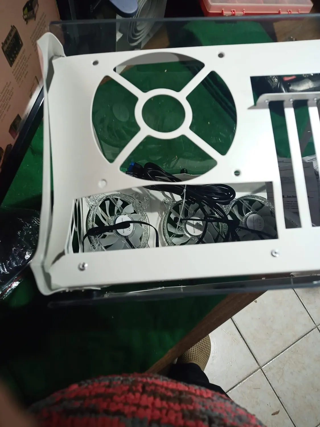 Mars Gaming MC51W case PC ATX bianco vetro temperato