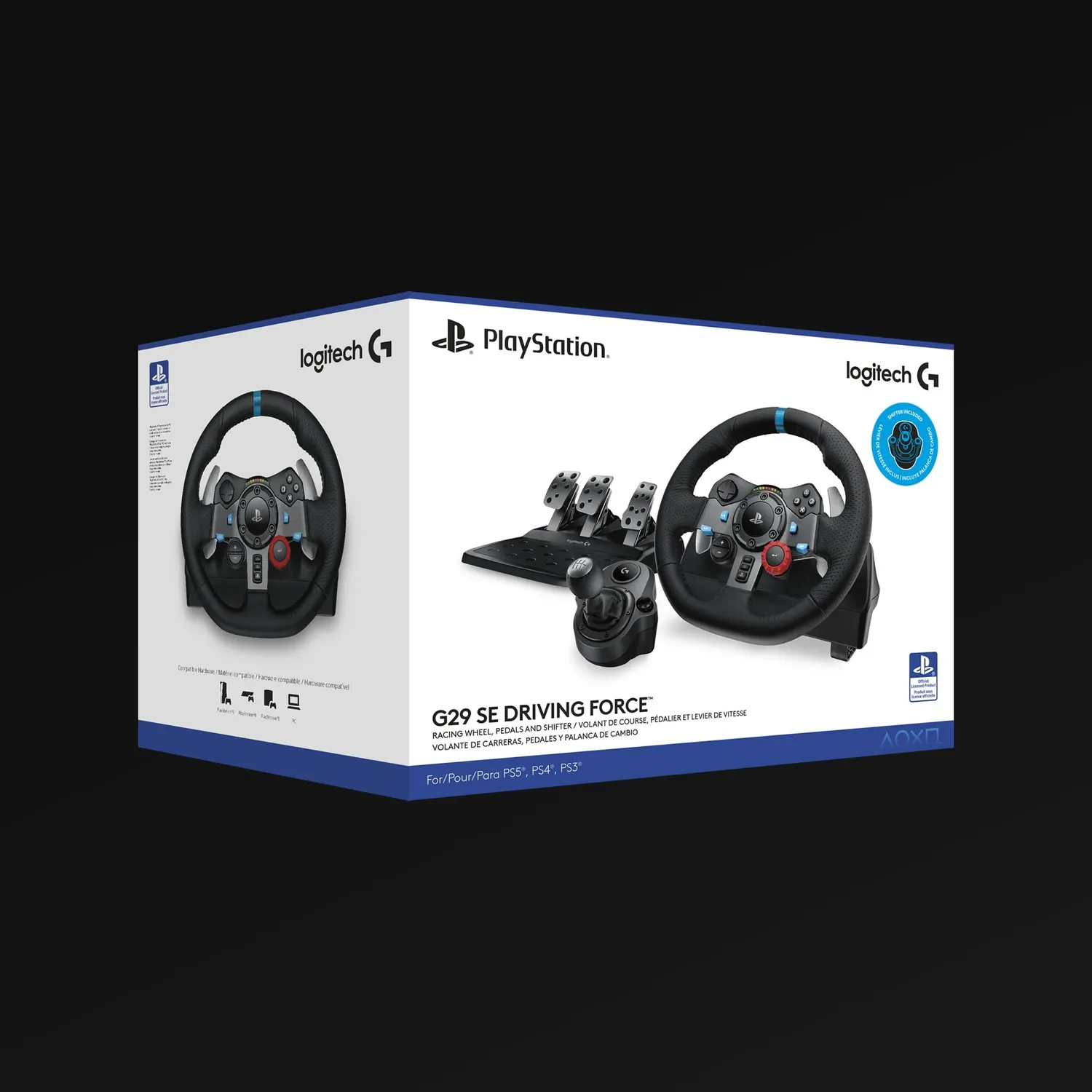 Logitech G G29 volante racing PS PC con cambio a H