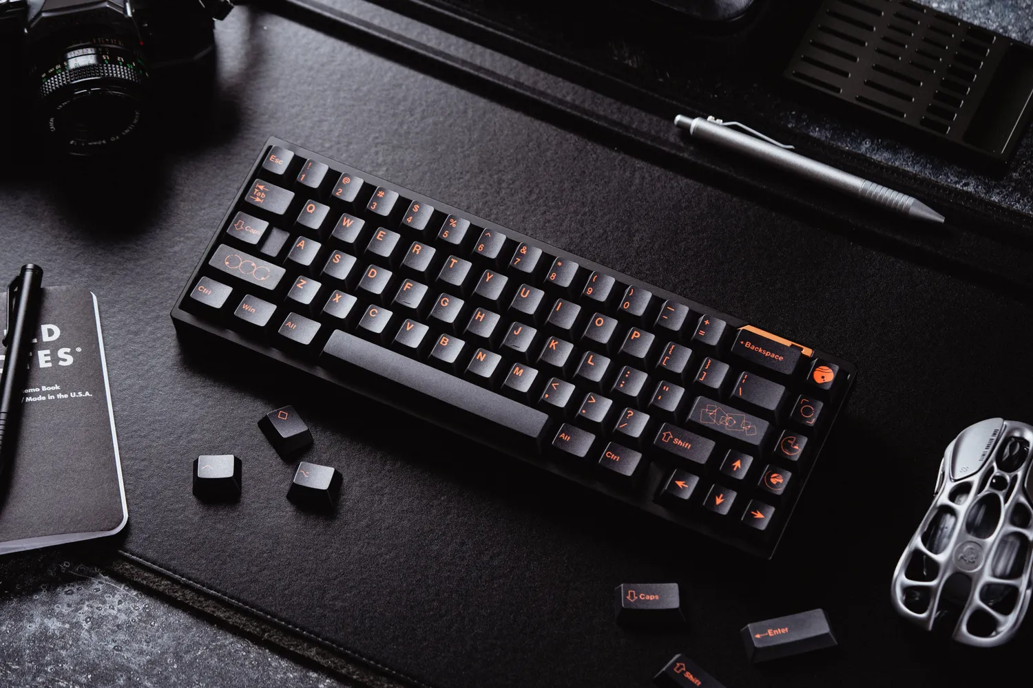 LUMINKEY65 tastiera Ano-Black wireless gasket