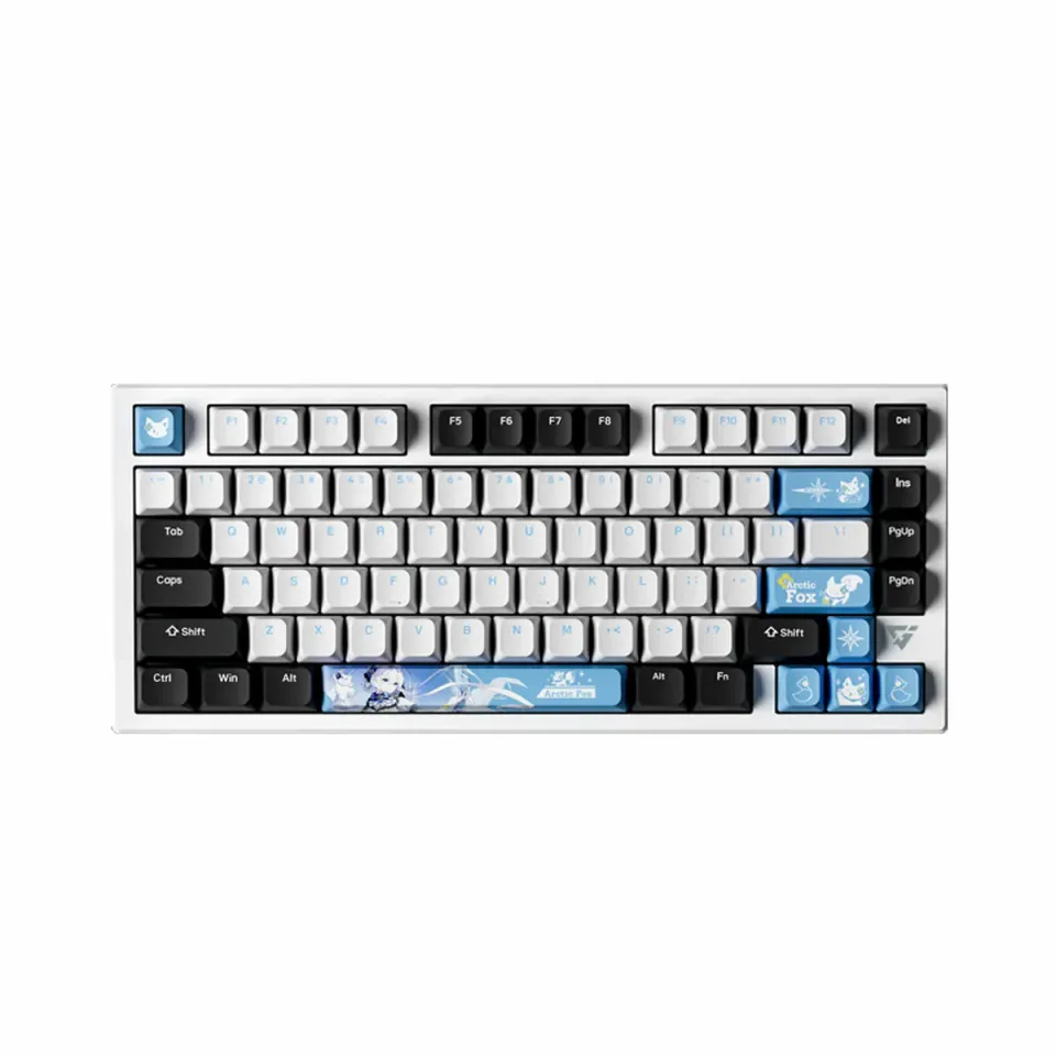 VXE V75 X tastiera meccanica nera Obsidian