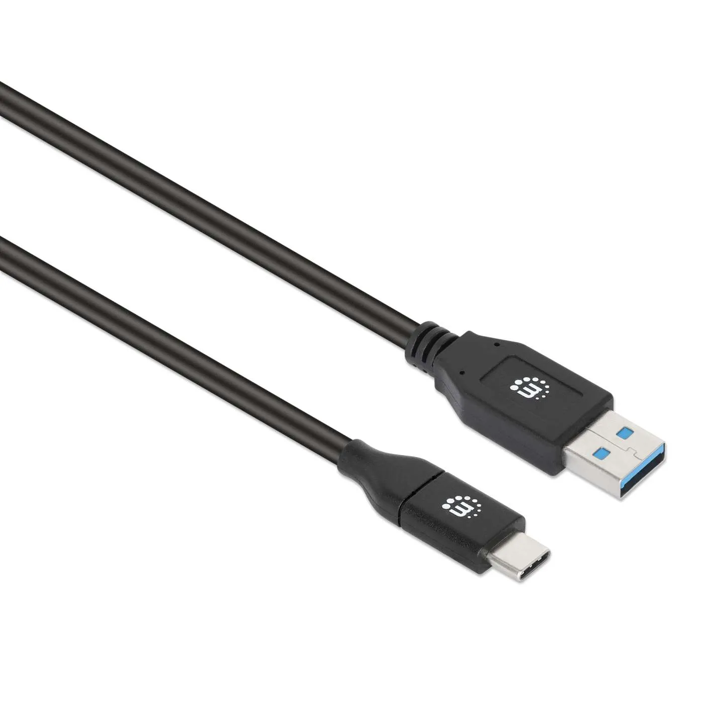 Manhattan USB 3.2 Gen 2 cavo USB-A USB-C 1 m 10 Gbps