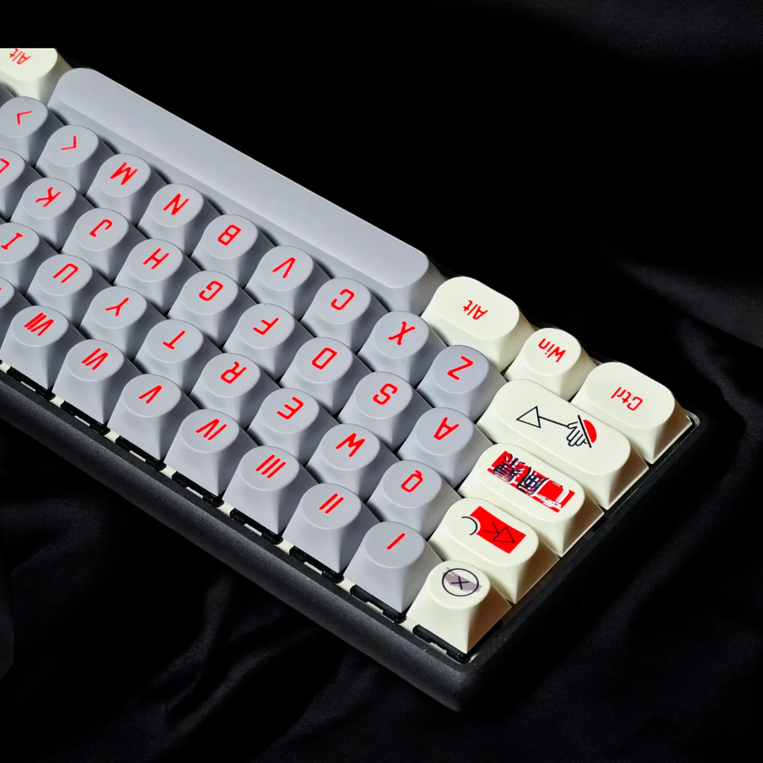 CoffeeKeys No Man's Land Lost Land keycaps PBT