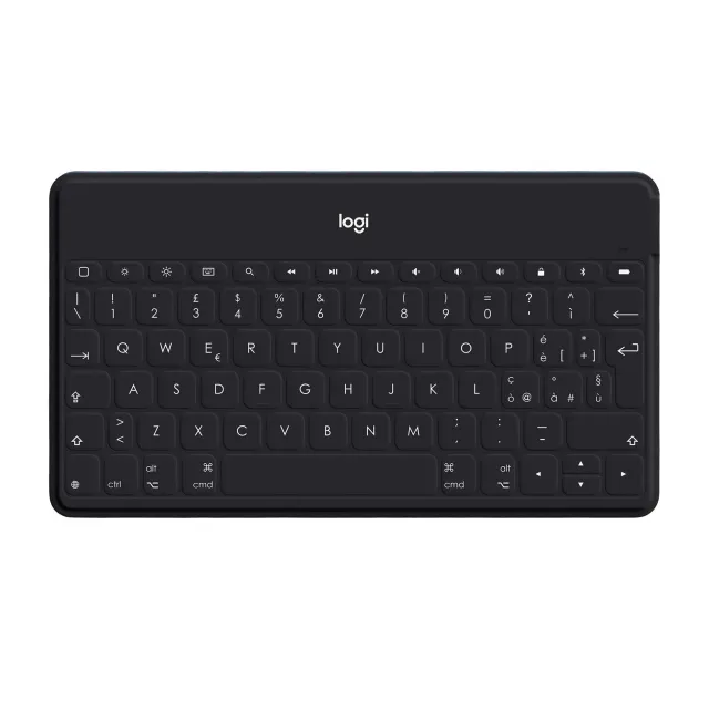 Logitech Keys-To-Go tastiera Bluetooth nera leggera